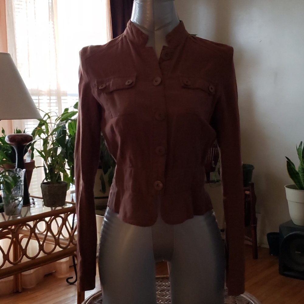 Taxi linen jacket